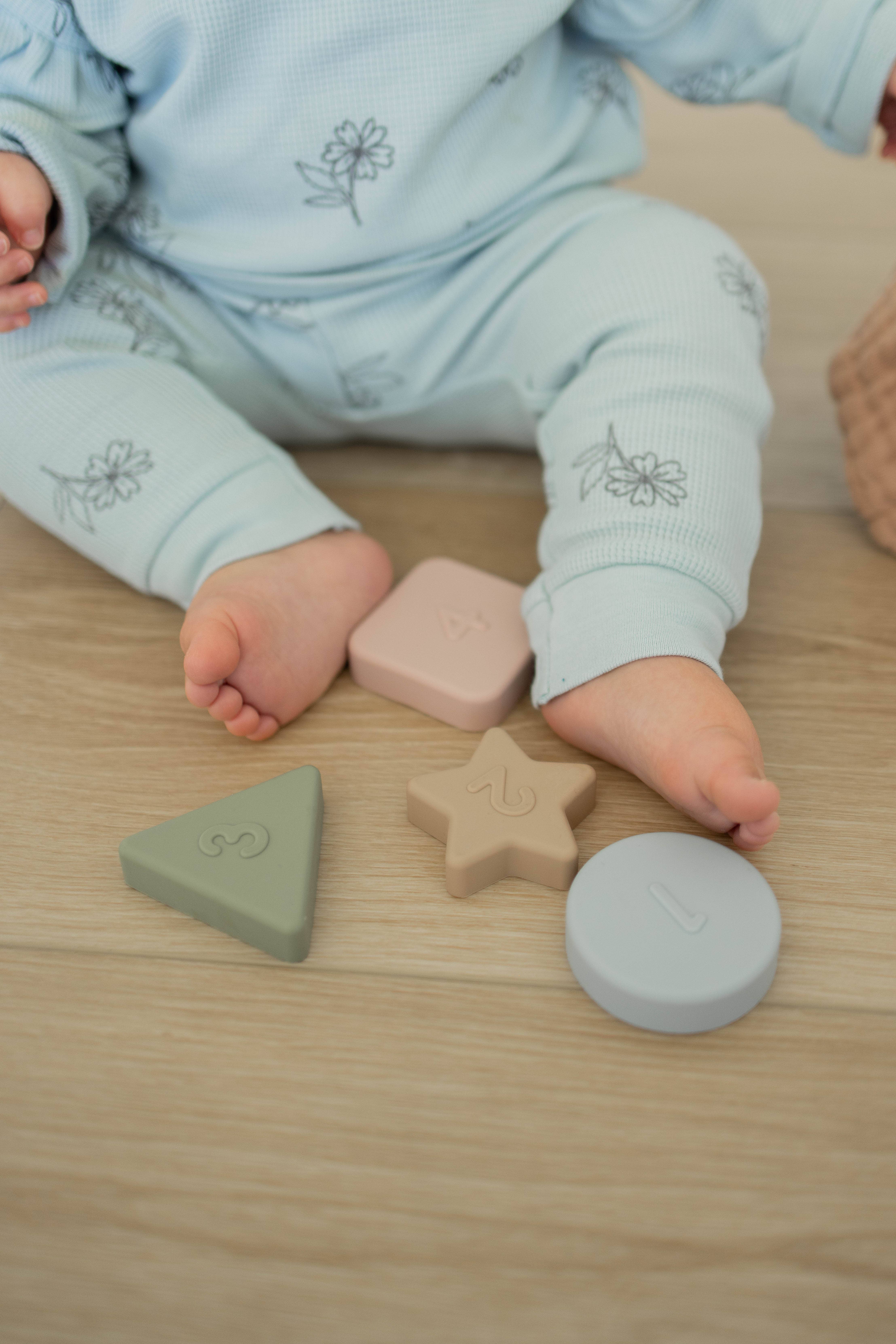 Brooklyn Neutral - Venta al por mayor Conjunto de juguetes - Niños - Juguete de Clasificación de Formas de Tejido9