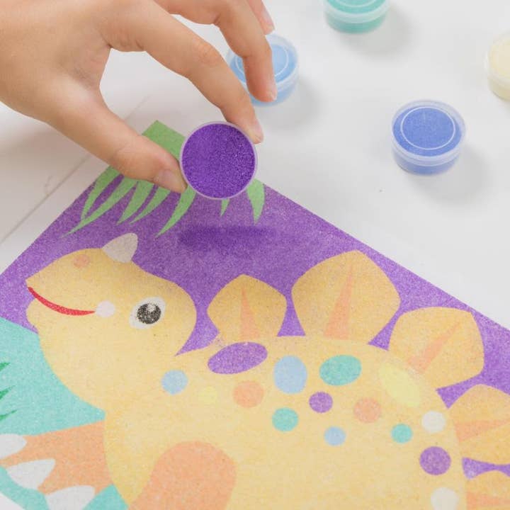 Just Imagine Toys – wholesale Art set – Child & baby – Sablimage Sand Art for Kids - Dinosaurs2