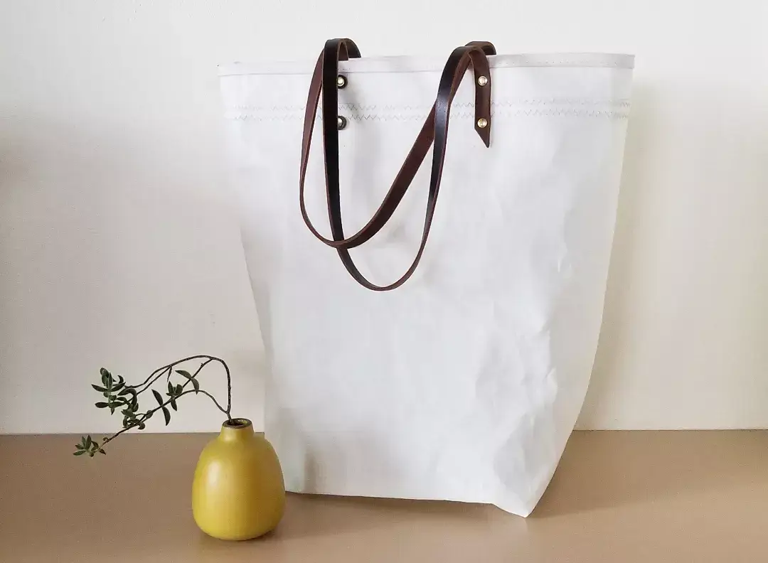 Landfall Leatherworks - Venta al por mayor Bolsa de asa- Mujer - Bolsa de tela para velas Rhumb Line0