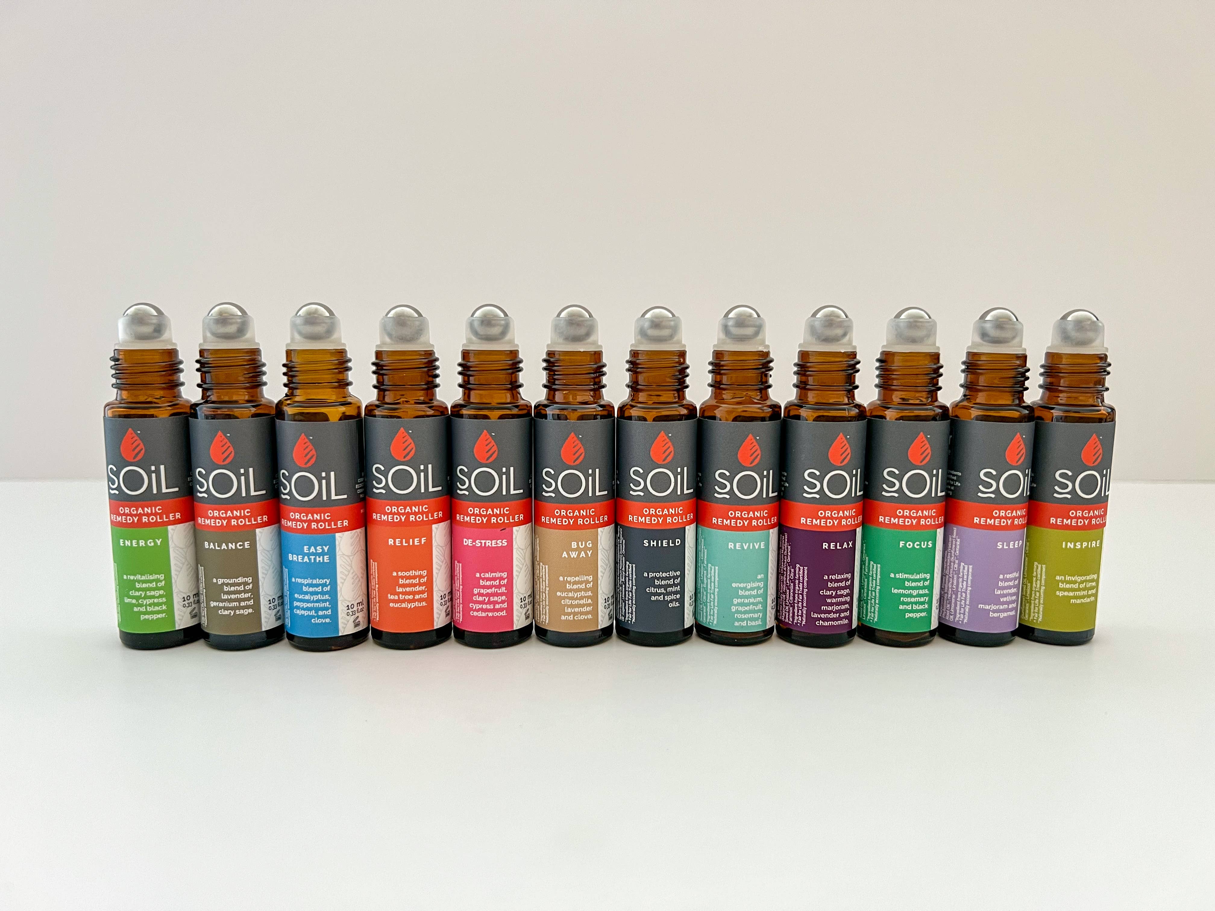 SOiL Organic Aromatherapy and Skincare - Wholesale Essential Oil Roll-On - Relief - Organic Remedy Roller7