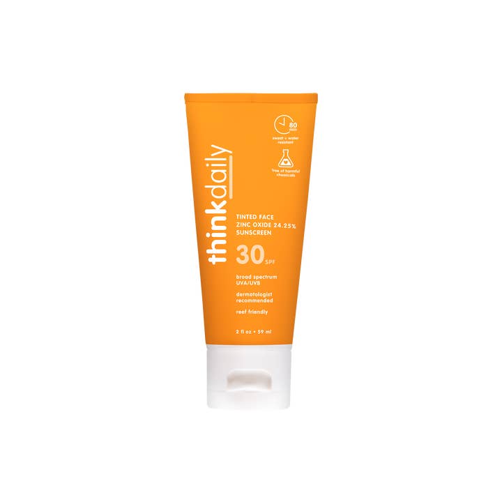 Think - Wholesale Sunscreen - Think Daily SPF 30 Everyday Face Tinted Sunscreen, EWG #1