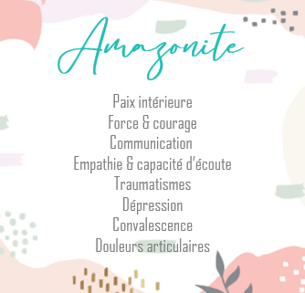 Mademoiselle Moana - Wholesale Individual Charm/Pendant - AMAZONITE PENDANT - Courage/ Serenity2