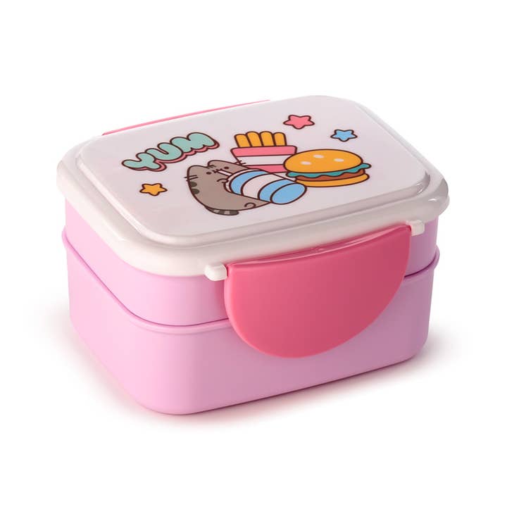 Lancheira Bento empilhada Pusheen the Cat Foodie Clip Lock por atacado de Puckator EU