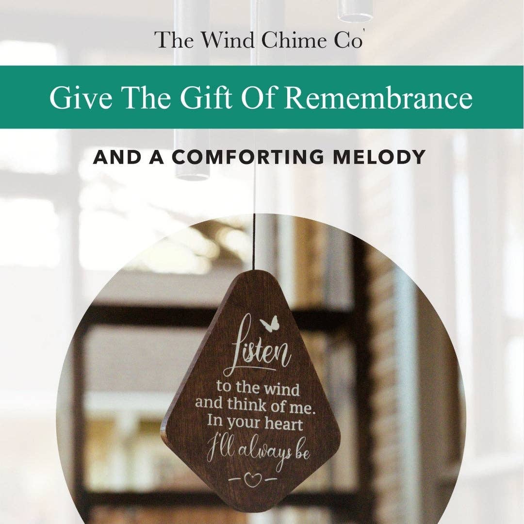 The Wind Chime Co - Wholesale Windorgel - 55" grote herdenkingswindgong met diepe tonen, sympathiegeschenk voor5