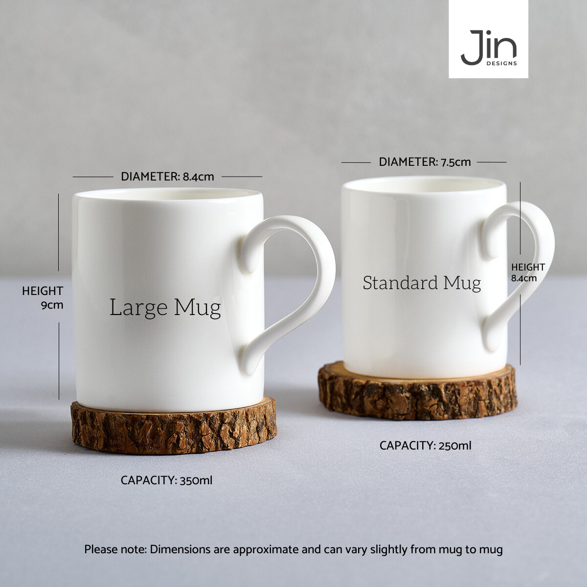 Jin Designs - Wholesale Coffee Mug - Reindeer in the Window Mug5