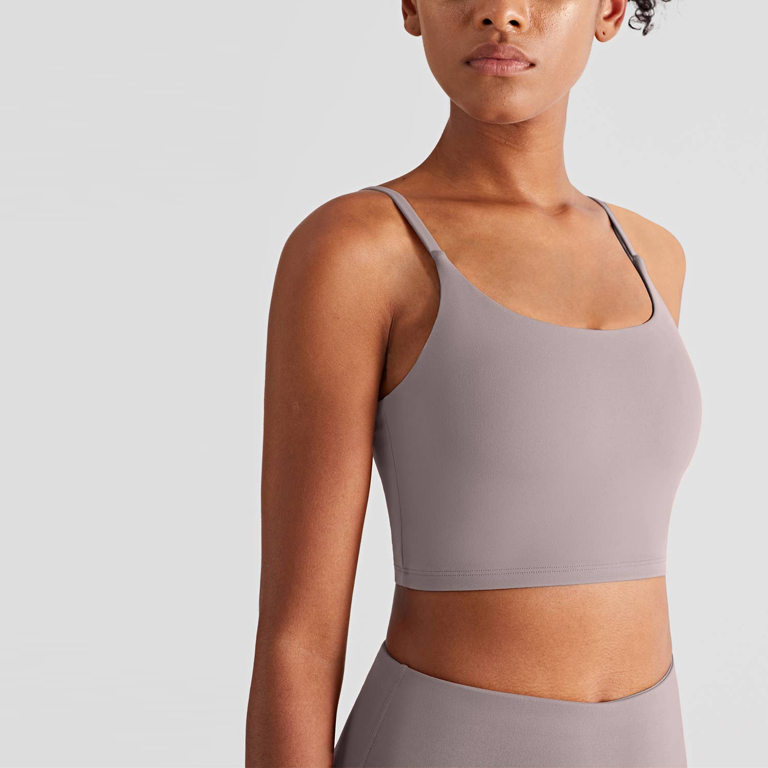91thelabel - Wholesale Sports Bra - Women's - Esther Lycra® Molded Cup Cami Top Sports Bra