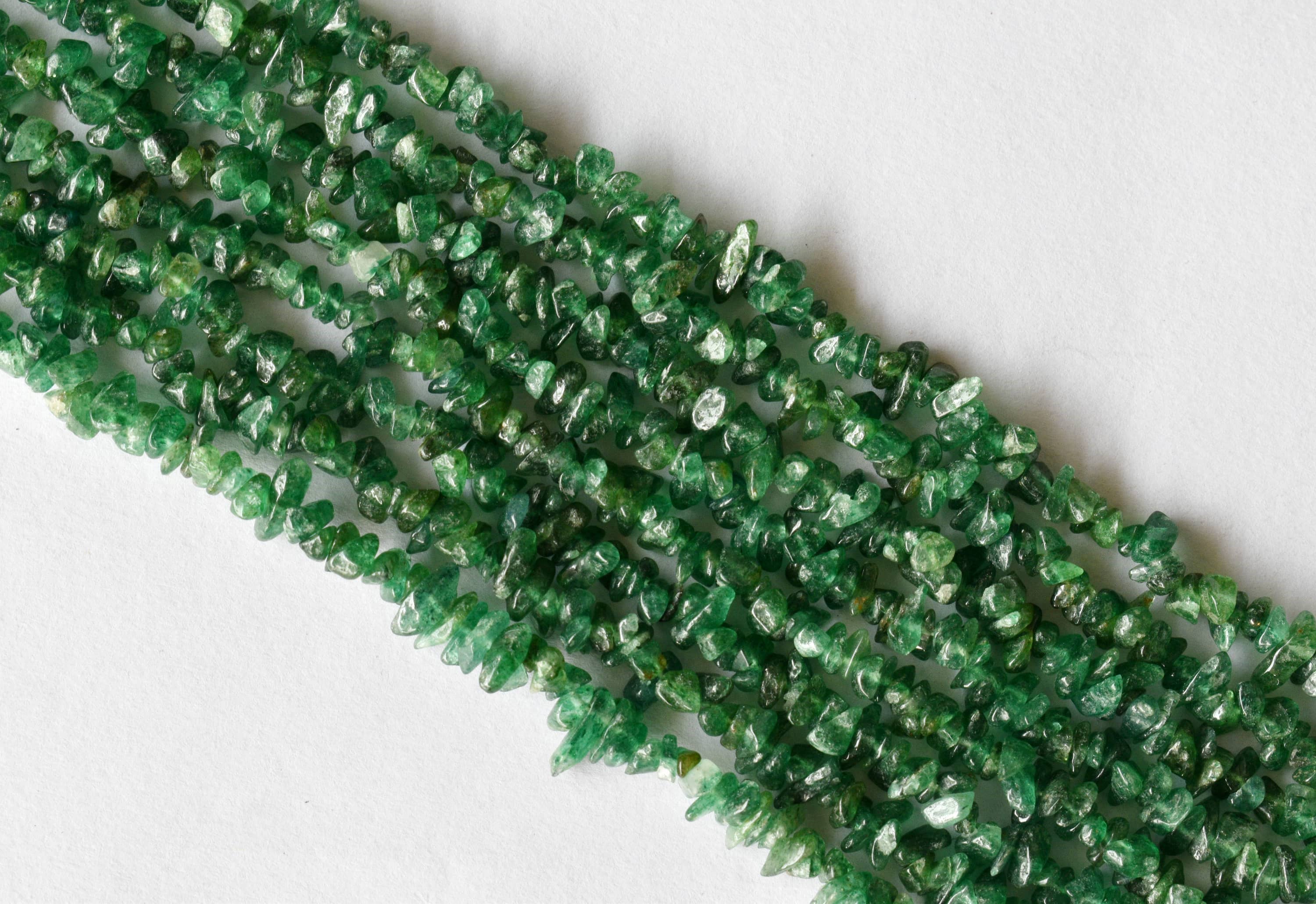 Soothing Crystals Beads – wholesale Beads – Raw Chip Beads | Green Jade | Crystal Necklace Uncut Beads3