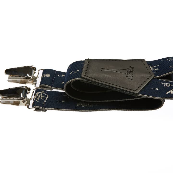 VERTICAL L'ACCESSOIRE - Wholesale Suspenders - Men's - Dulcineennes wide straps1