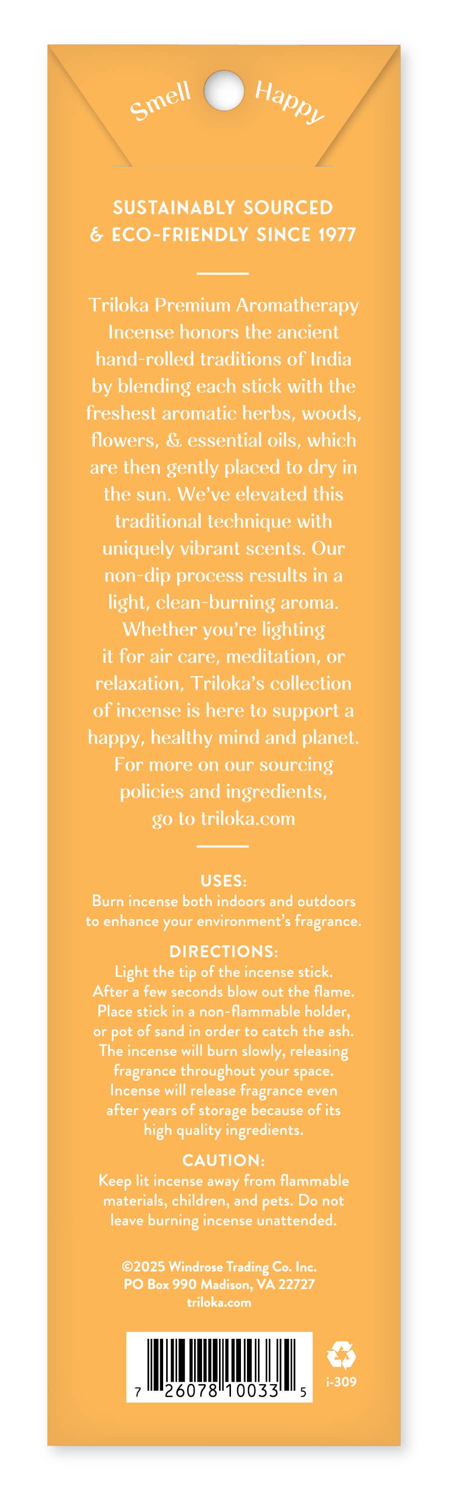 Triloka - Wholesale Incense - Triloka Nag Champa Premium Incense1