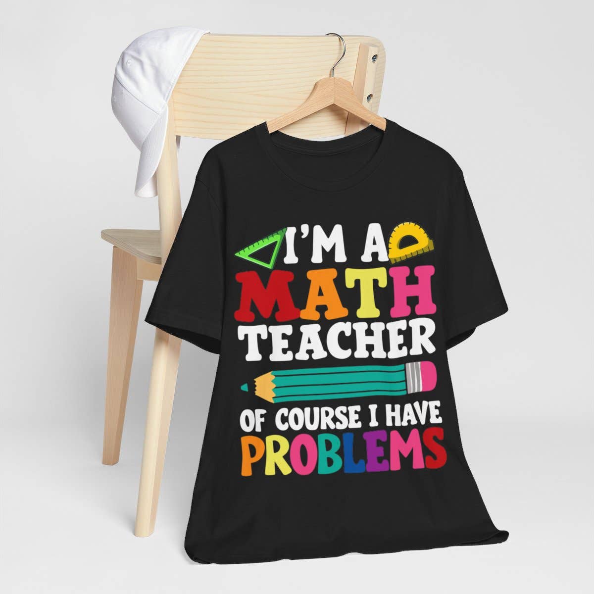 L&L T-Shirt Company - Wholesale Screen Printed T-Shirt - Unisex - Unisex - I Am A Math Teacher8