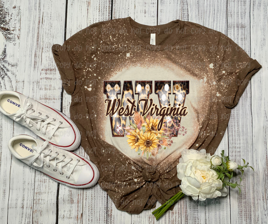 Sassy and Sublime - Wholesale Sublimation Transfer - WV Sunflowers TRANSFER2