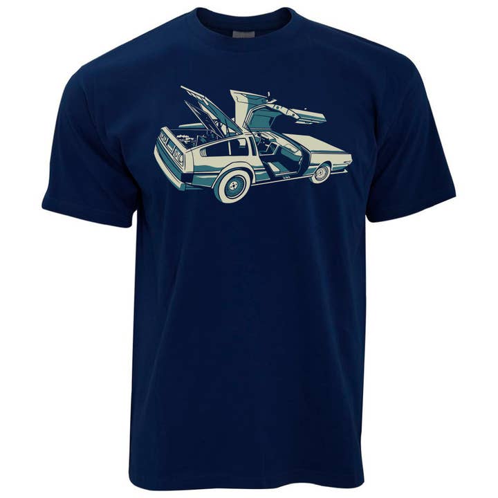 PIGMENTIFY - Vendita all'ingrosso Maglietta stampata - Unisex - Maglietta Delorean1