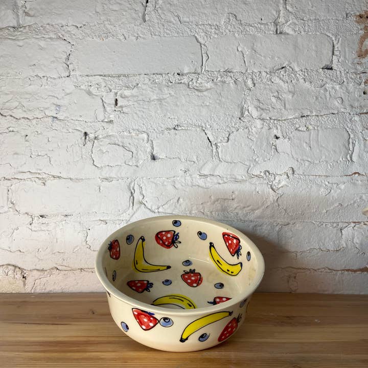 Rise and Shine Ceramics - Wholesale Pet Bowl - Cat/Dog - Handmade Microwave Safe Dog Bowl