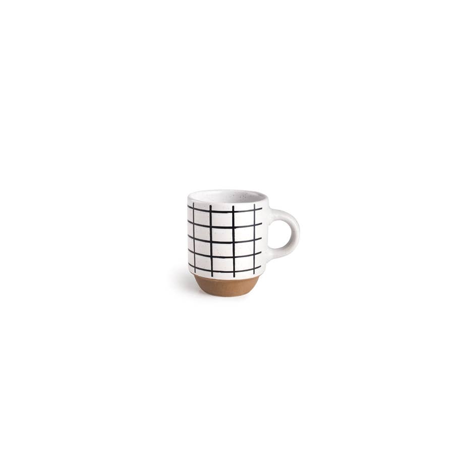 Ibili - Wholesale Coffee/Tea Cup - IBILI - Set of 4 Marken Mugs + Stand0