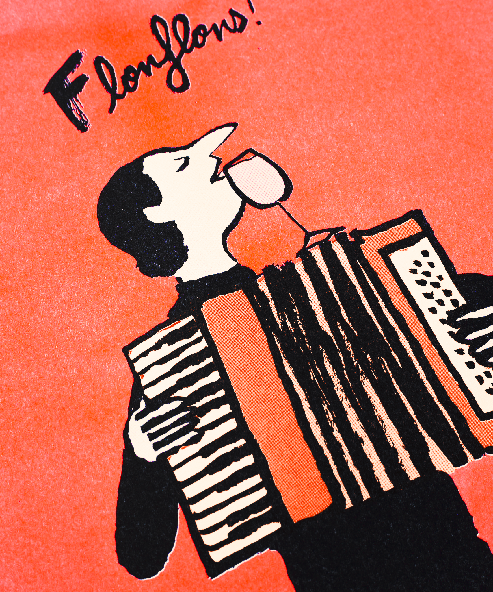 KIBLIND Atelier – wholesale Poster – A3 poster - Jean Jullien - Flonflons2