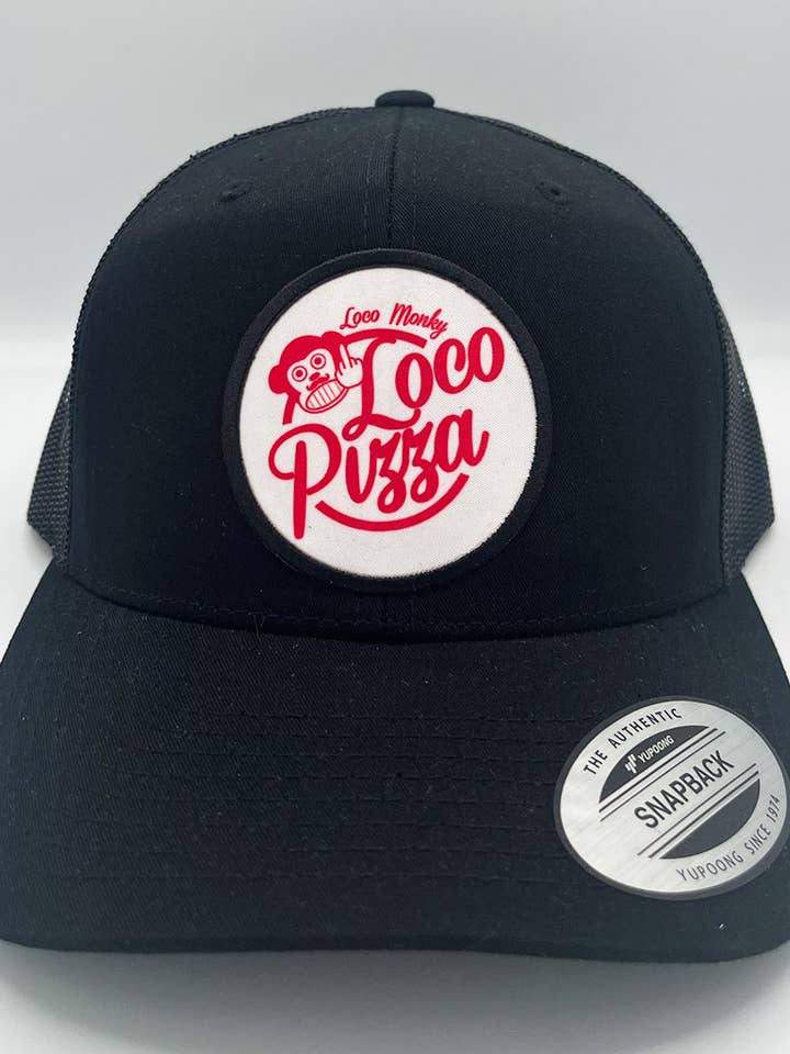 LOCO PIZZA Boné 2 unissexo por atacado de LOCO MONKY
