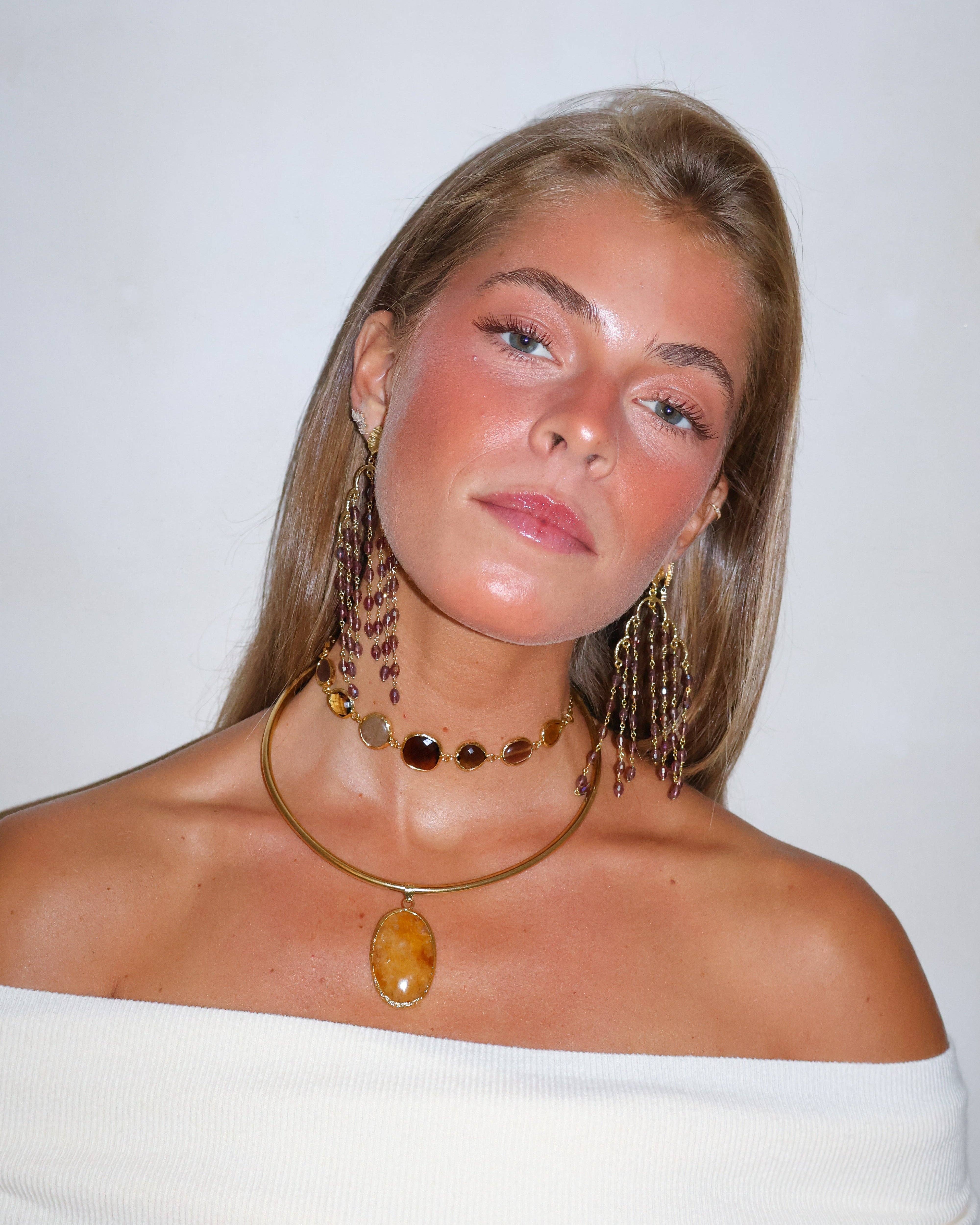 Woonder - Wholesale Choker/Collar - Chocker Brown Path1