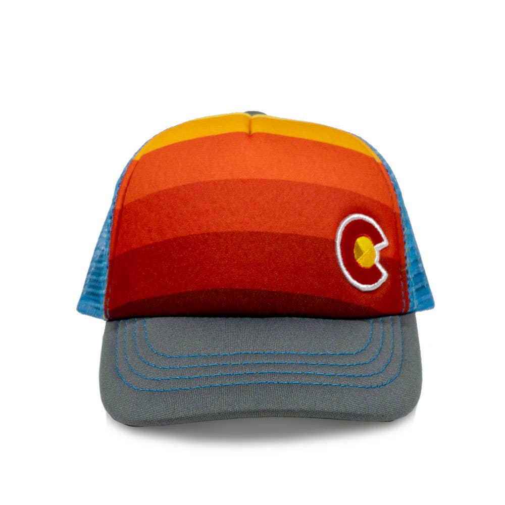 YoColorado - Wholesale Kids Hat - Kids - Hat - Toddler Fader Nugget Trucker1