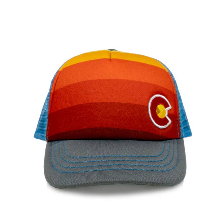 YoColorado - Wholesale Kids Hat - Kids - Hat - Toddler Fader Nugget Trucker1