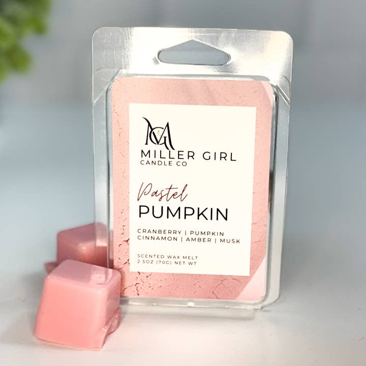 Pastel Pumpkin | Wax Melts for wholesale by Miller Girl Candle Co