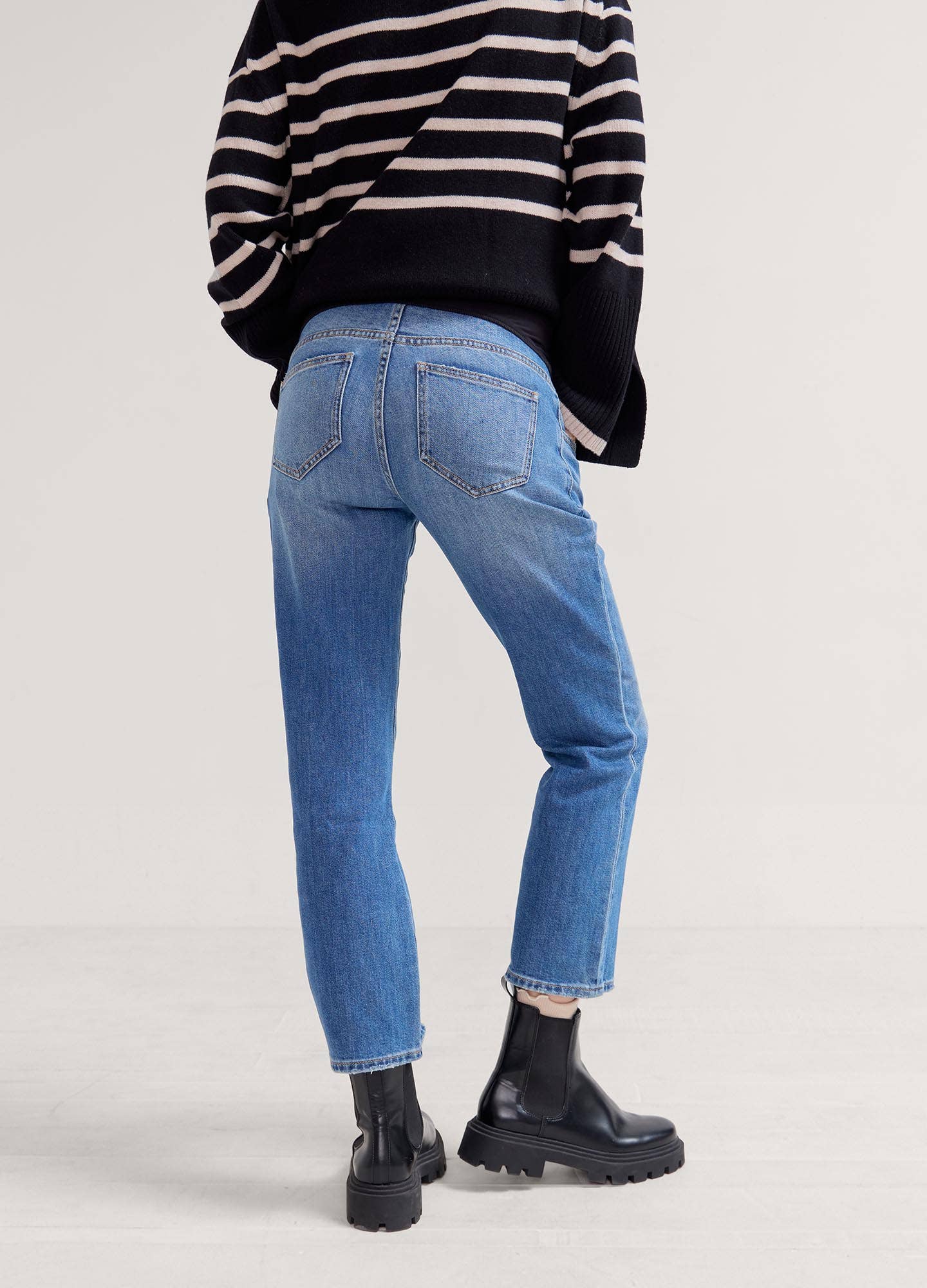 HATCH Collection - Wholesale Jeans - Maternity - The Over The Bump Straight Maternity Jean2