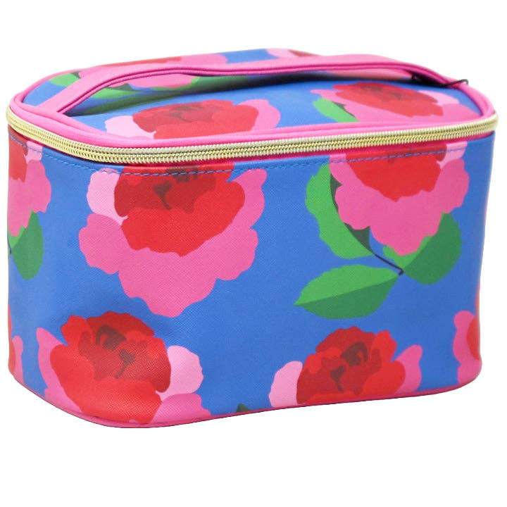 GreatBuy.com - Wholesale Makeup/Cosmetic Bag - *OUTSIDE OF CA* PRINTED COSMETIC TRAIN CASE C/P 20