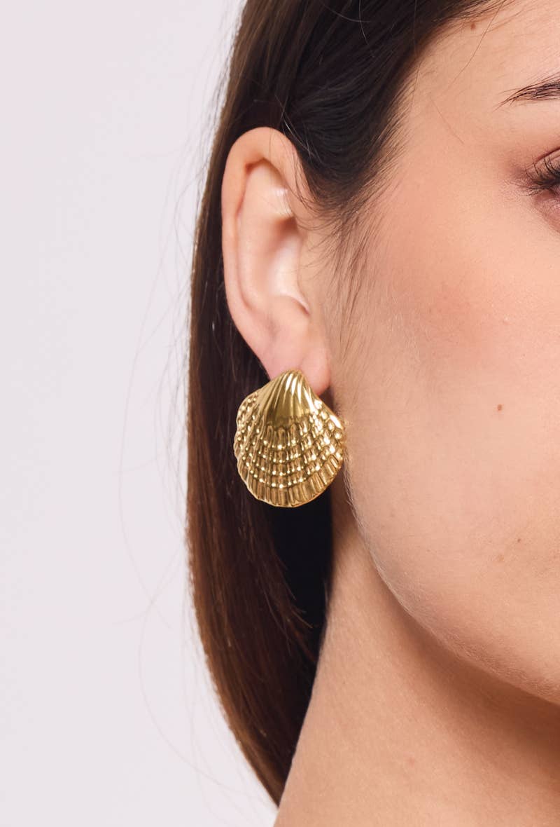 BYREN | ÉLINE L'ATELIER - Wholesale Dangle Earrings - Stainless steel earrings 124AQ3813