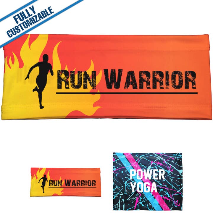 Polyester Headbands - Fully Customizable for wholesale by GiftWorksPlus