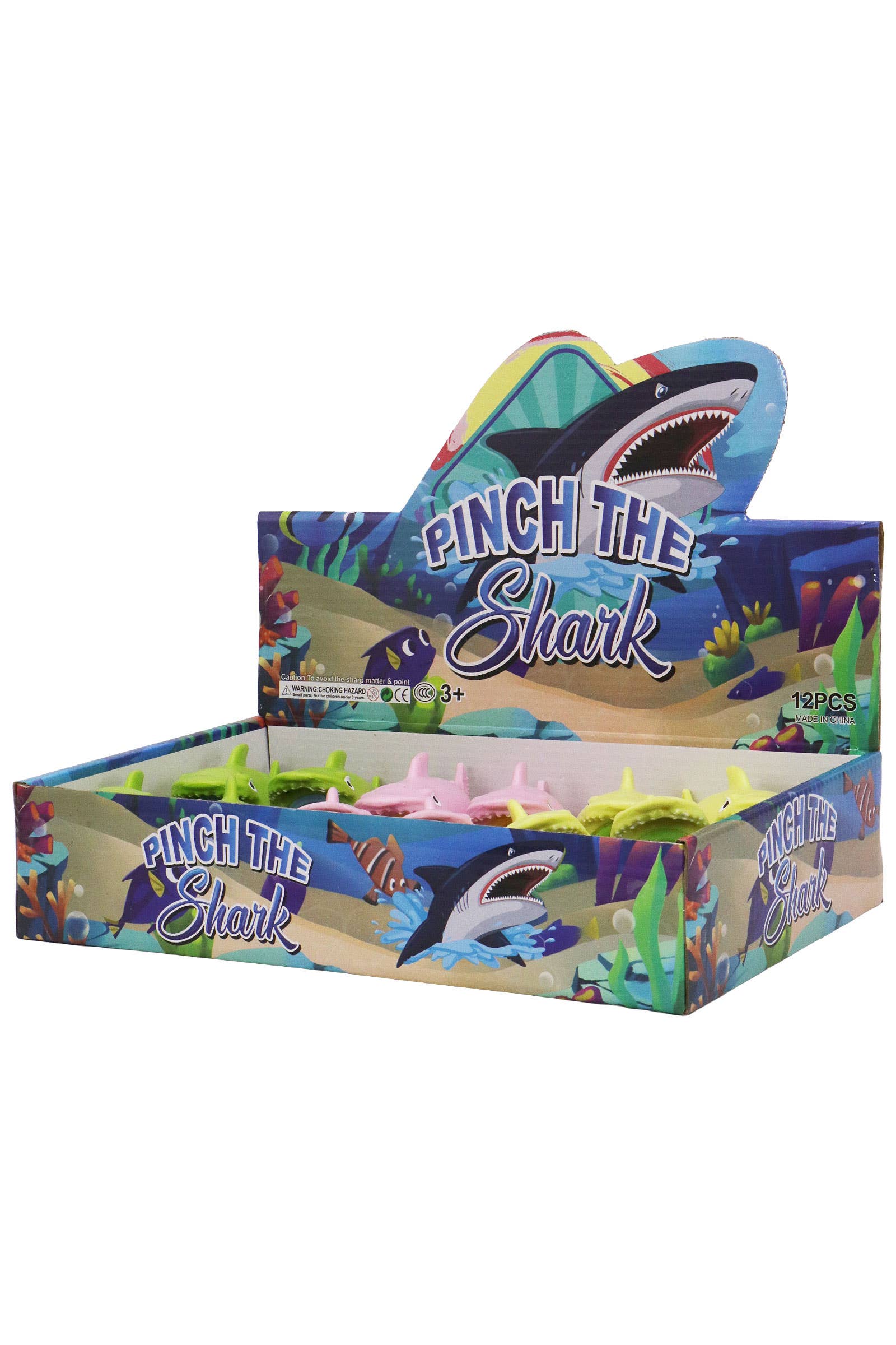 ASSORTED Shark Pop-up Squeeze Stretch Pull Squishy for wholesale on Faire1