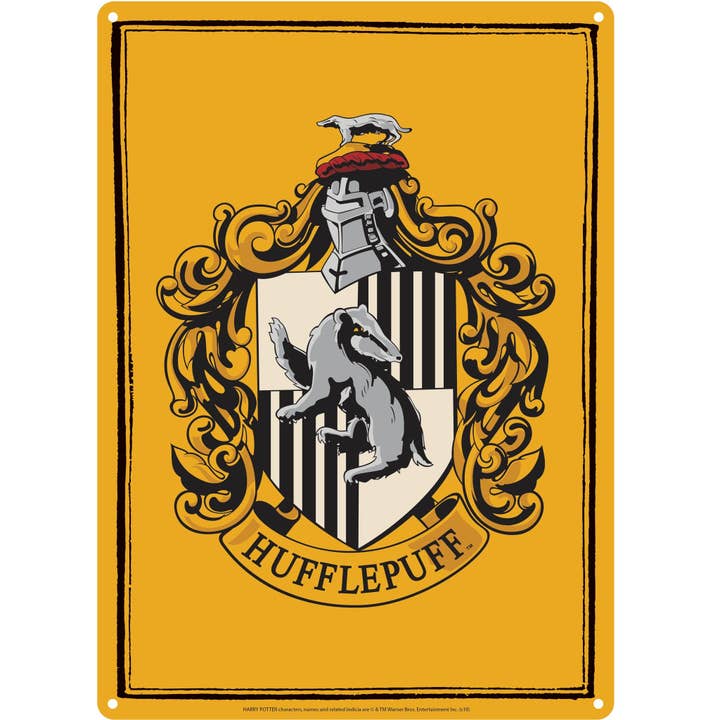 Sinal de Estanho - Harry Potter (Hufflepuff) por atacado de Half Moon Bay BV