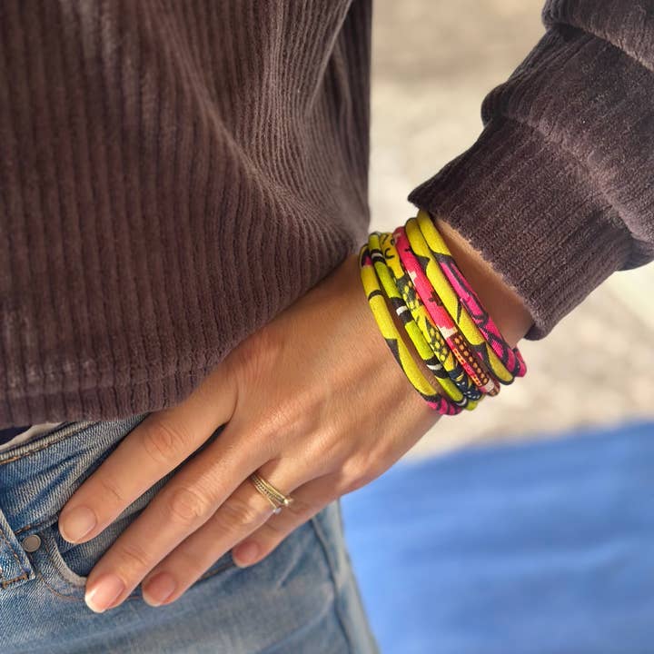 SOUK in the CITY - Venta al por mayor Pulseras tejidas/trenzadas - Pulsera WAX de Senegal