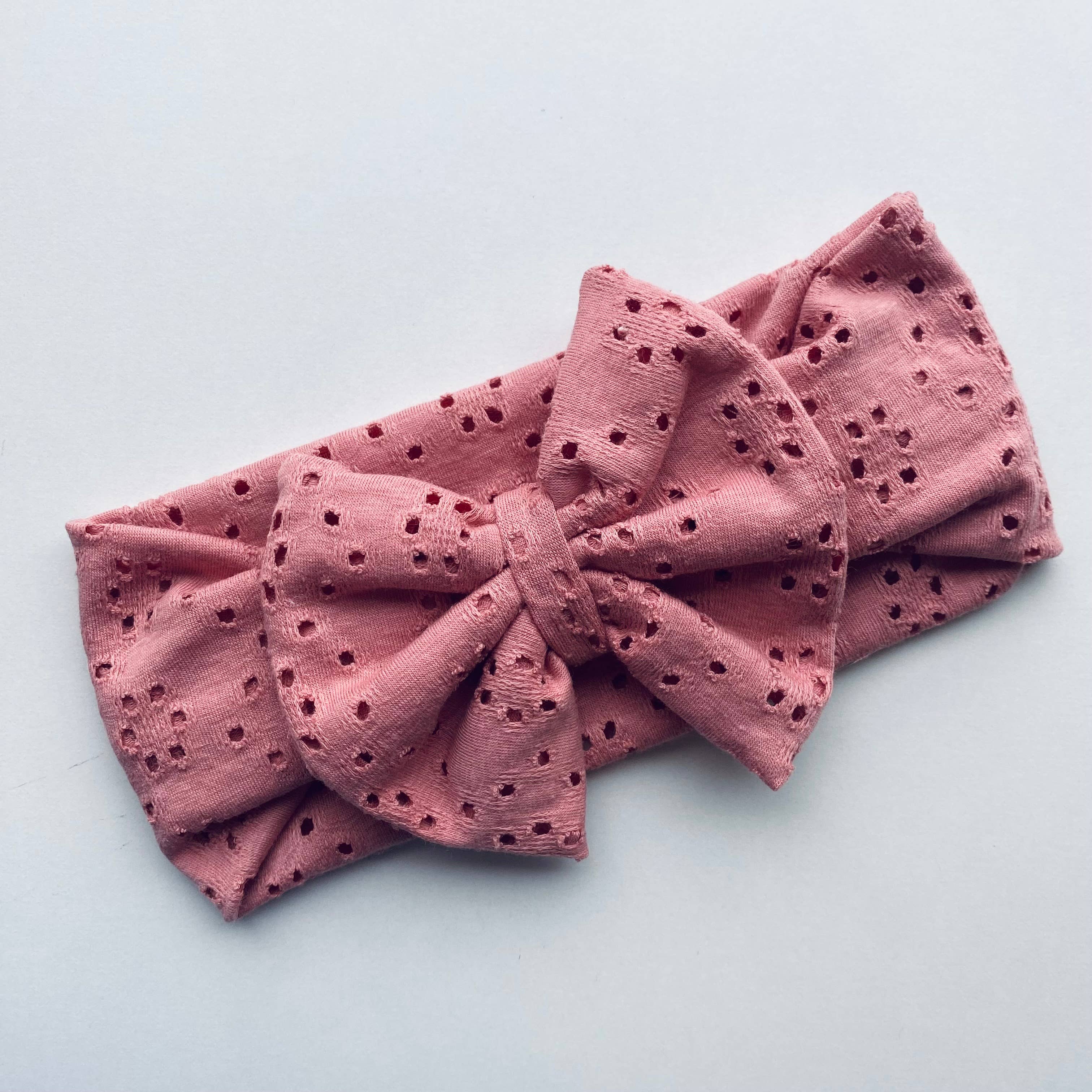 Sofia Accessories - Wholesale Fashion Headband - Kids - Sonia Bow Cotton Embroidered Kids' Headband6