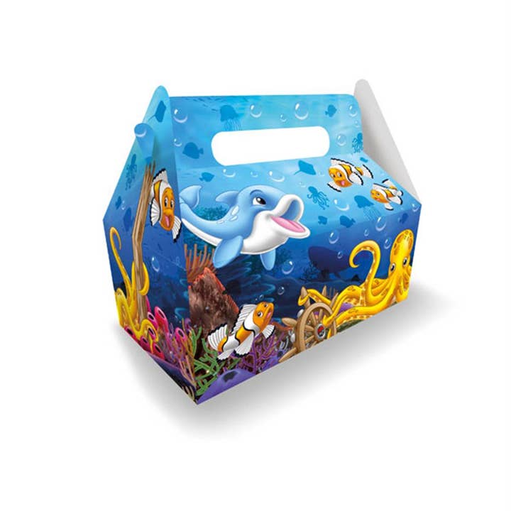TSJJ - Venta al por mayor Bolsa para almuerzo/fiambrera - Niños - Caja de menú infantil Ocean, 23 x 23 x 12 cm