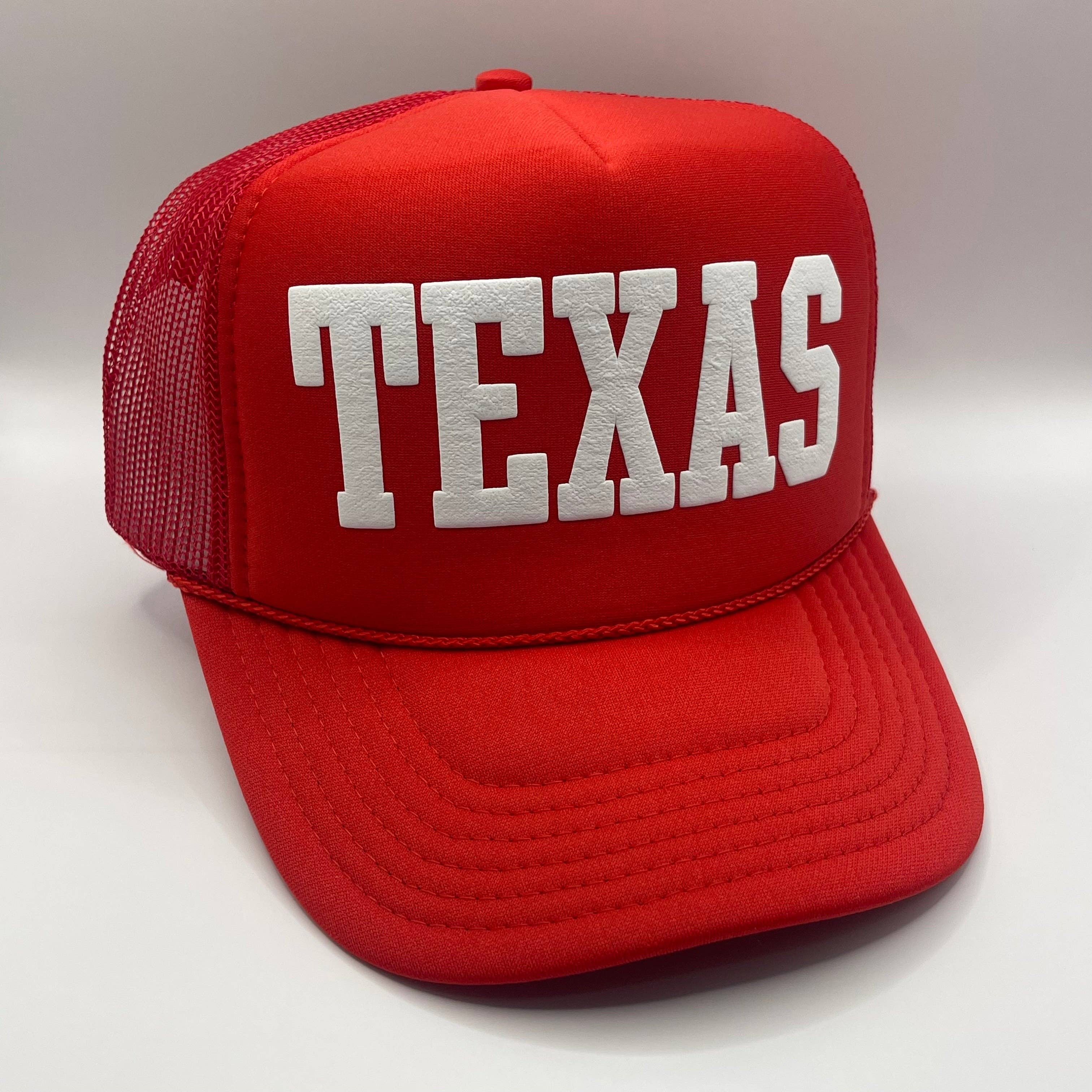 Happi Style - Wholesale Trucker Hat - Unisex - Texas Rangers Fan Trucker Hat | Red3