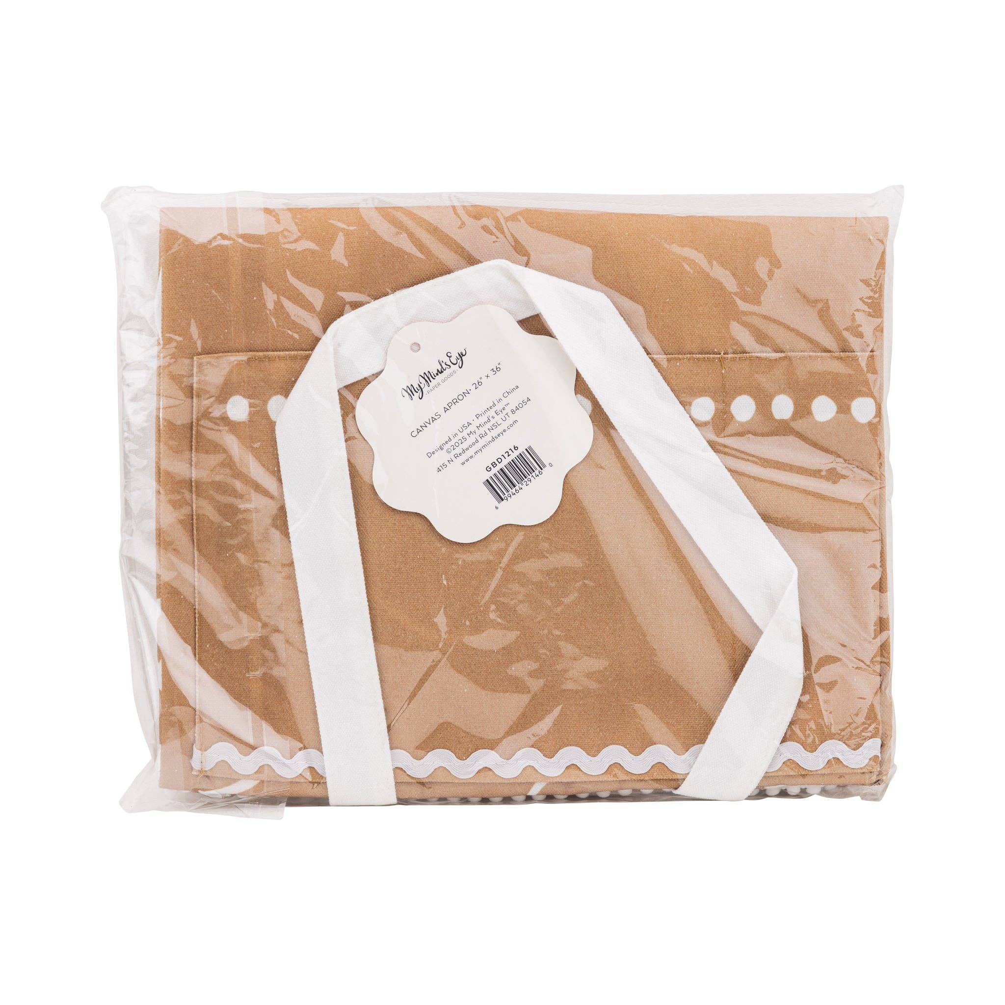 My Mind’s Eye - Wholesale Apron - GBD1216 - Gingerbread Apron - Adult6