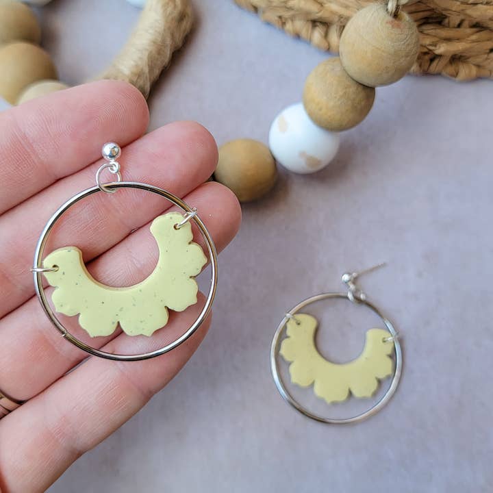 Scalloped Hoop for wholesale by As Always Designs