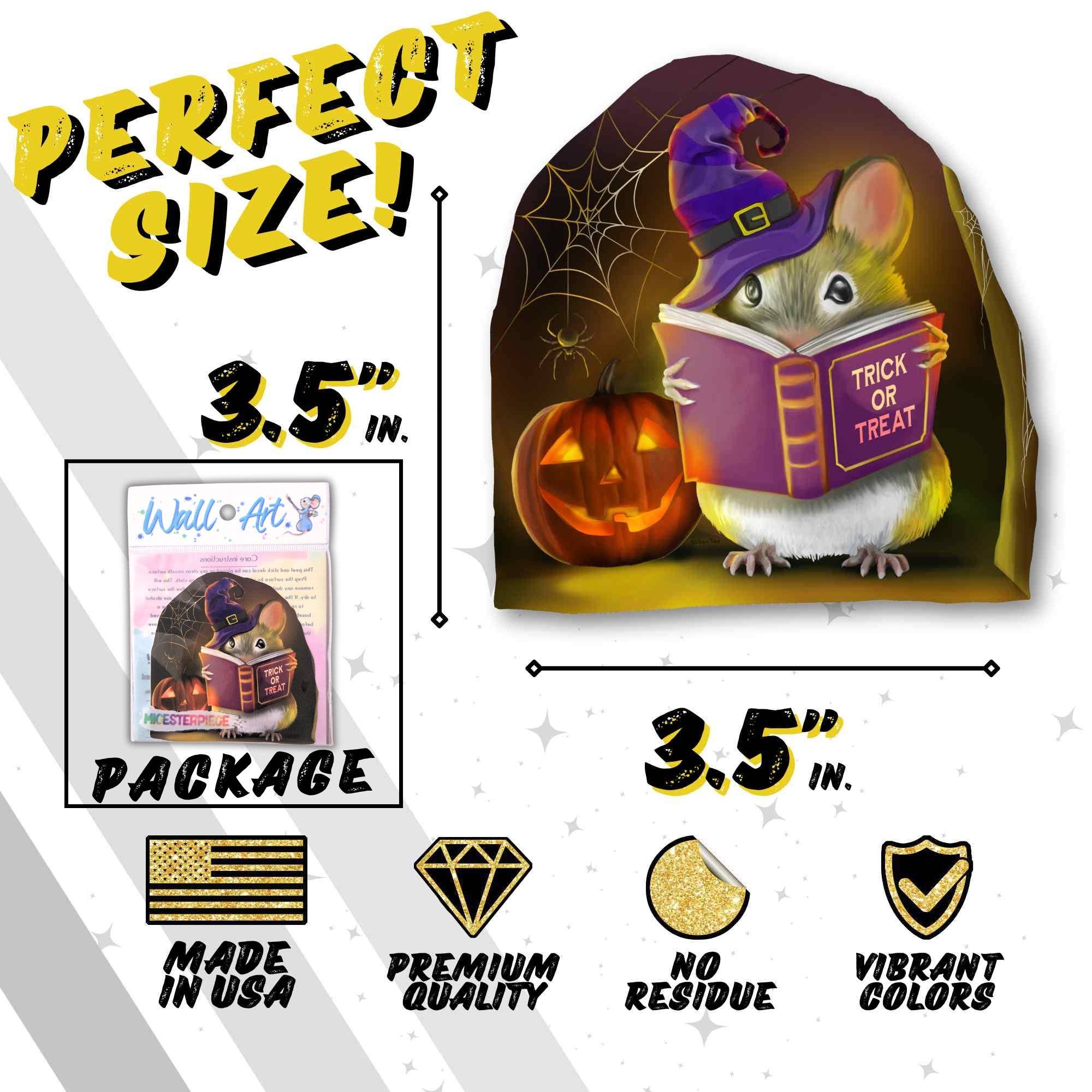 Micesterpiece - Wholesale Wall Decal/Stickers - 3D Halloween Mouse Hole Wall Sticker Decal - Micesterpiece4