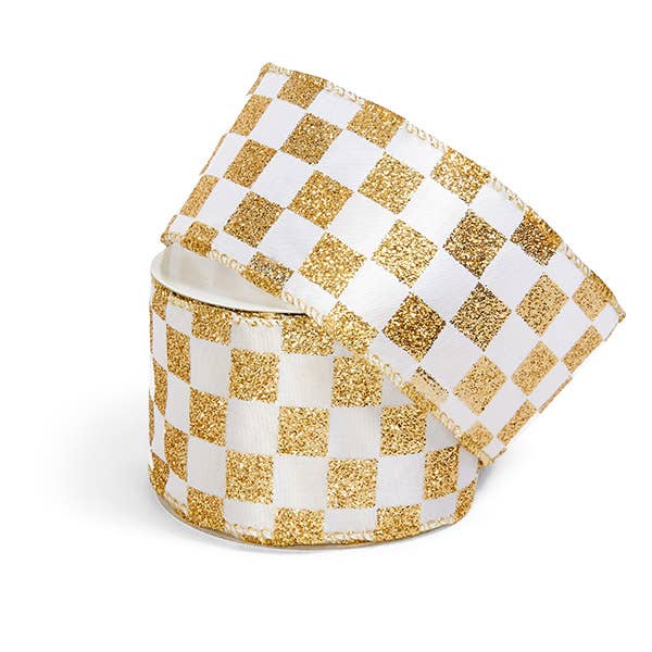 Nashville Wraps - Wholesale Ribbon - Gift Wrapping - Wired Glittered Ribbon0