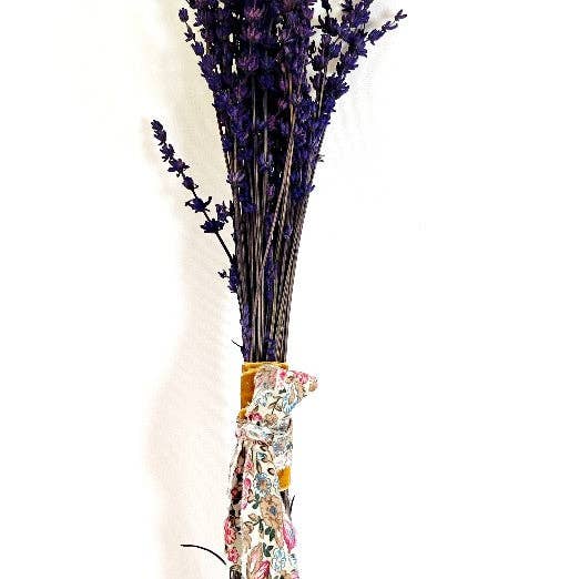 CAPELLINA - Venta al por mayor Flores secas/prensadas - RAMILLETE DE LAVANDA MORADA