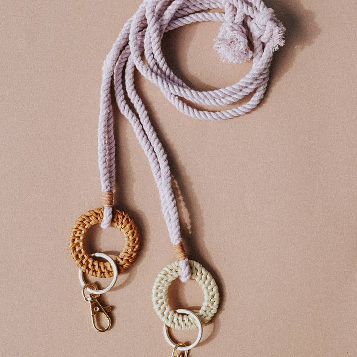 DayCrafter - Wholesale Lanyard - Women's - Rattan Keychain Lanyards - Macrame Lanyard - Boho Lanyard15