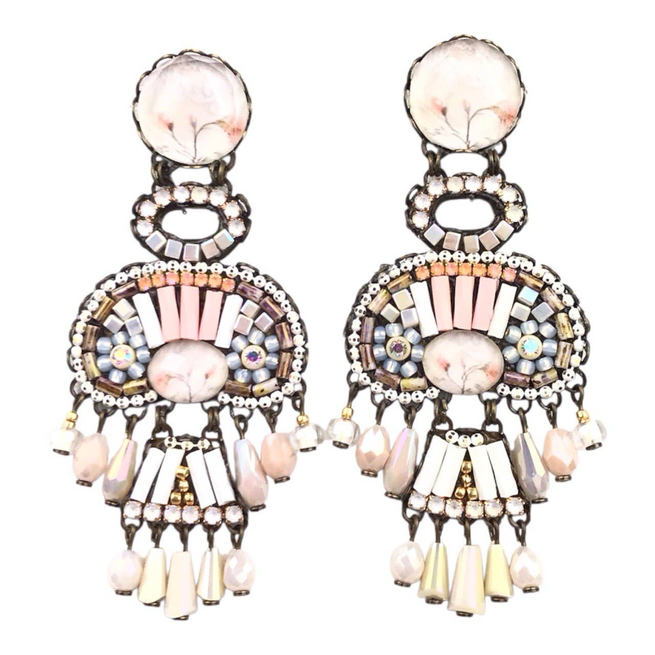 melizijewelry - Wholesale Dangle Earrings - Blanca crystal earrings4