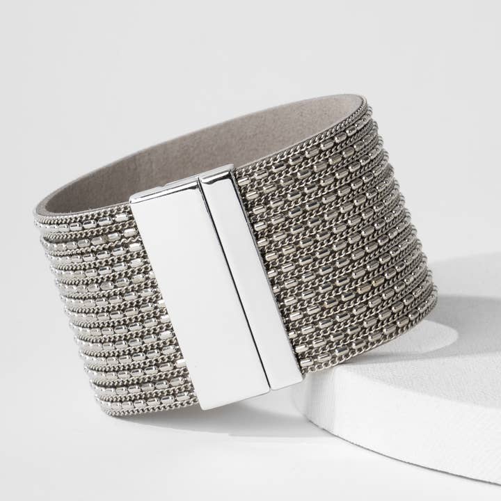 SAACHI - Vente Bracelet manchette - Bracelet Rock N Roll6