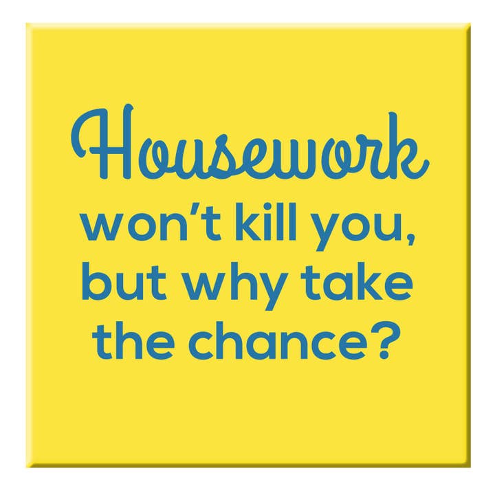 Rolig Magnet - Hushållsarbete för wholesale av Chris’s Stuff Inc.