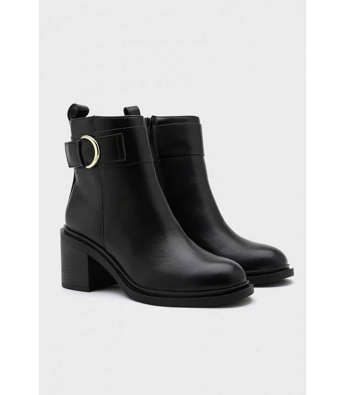 SWEET MAGIC MODA Y COMPLEMENTOS - Wholesale Booties - Women's - BASIC ANKLE BOOT WITH BLOCK HEEL2