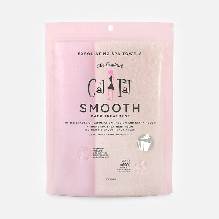 Bath Accessories Company - Wholesale Bath Towel - Gal Pal Smooth Back Treatment - 2pk