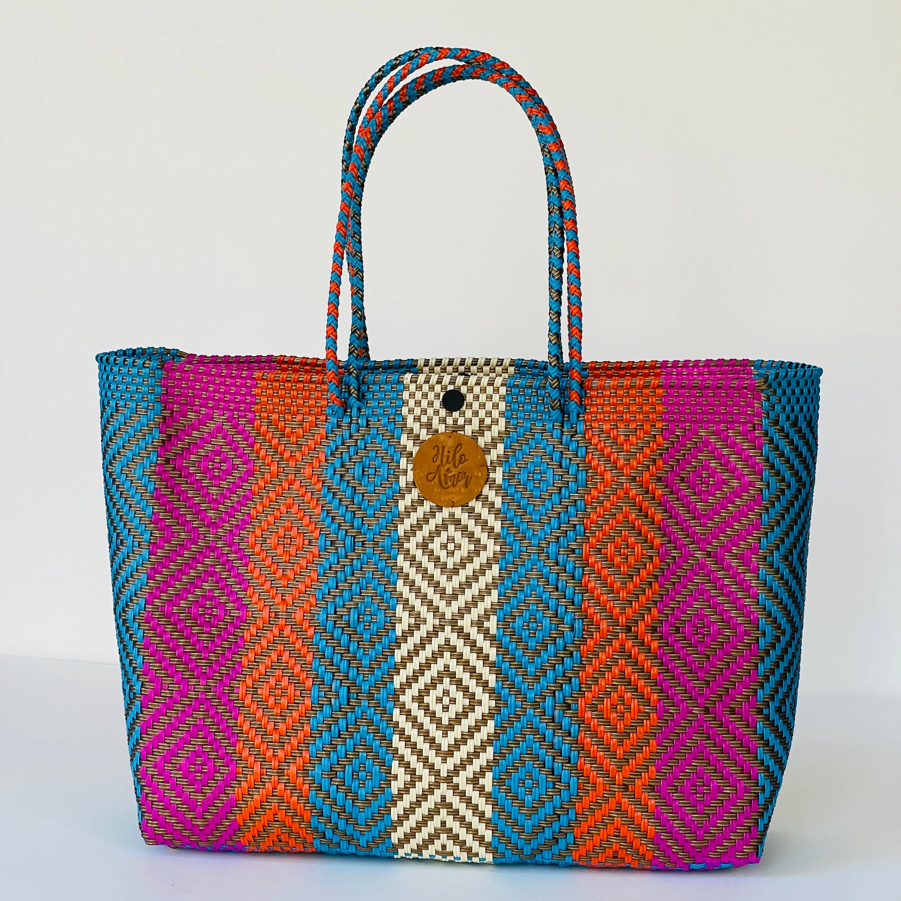 Hilo de Amor LLC - Vente Tote bag – femme - Lot de 8 sacs fourre-tout tissés à la main d'Oaxaca17