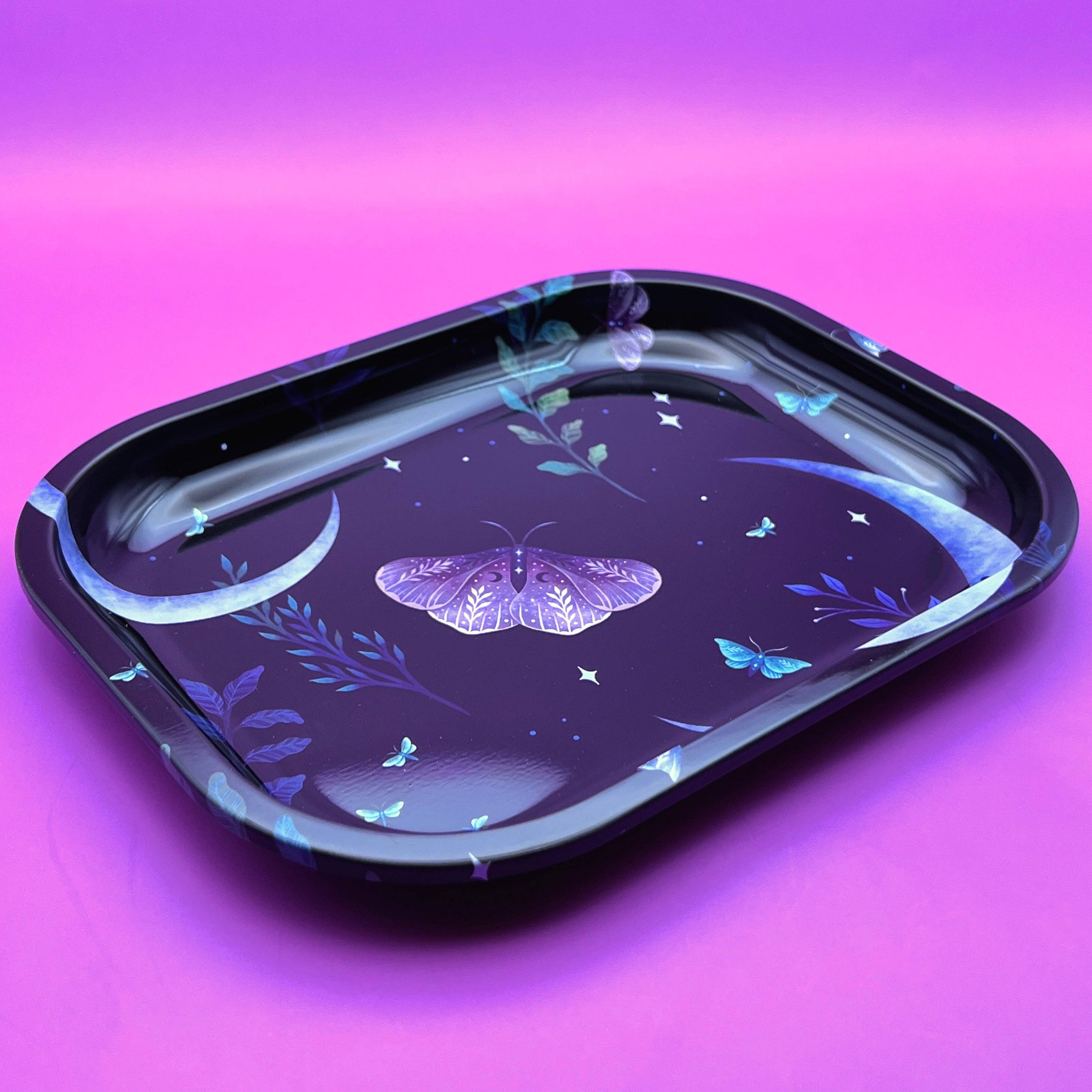 High Dreams – wholesale Food storage container – Metal Box "Moon Butterfly"2