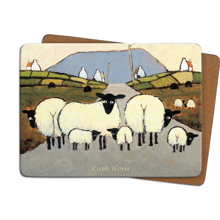Tapete de mesa para ovelhas Rush por atacado de The Whimsical World of Thomas Joseph