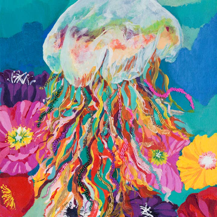 GreenBox Art - Wholesale Painting/Drawing - Jelly Legs Stretched Canvas
