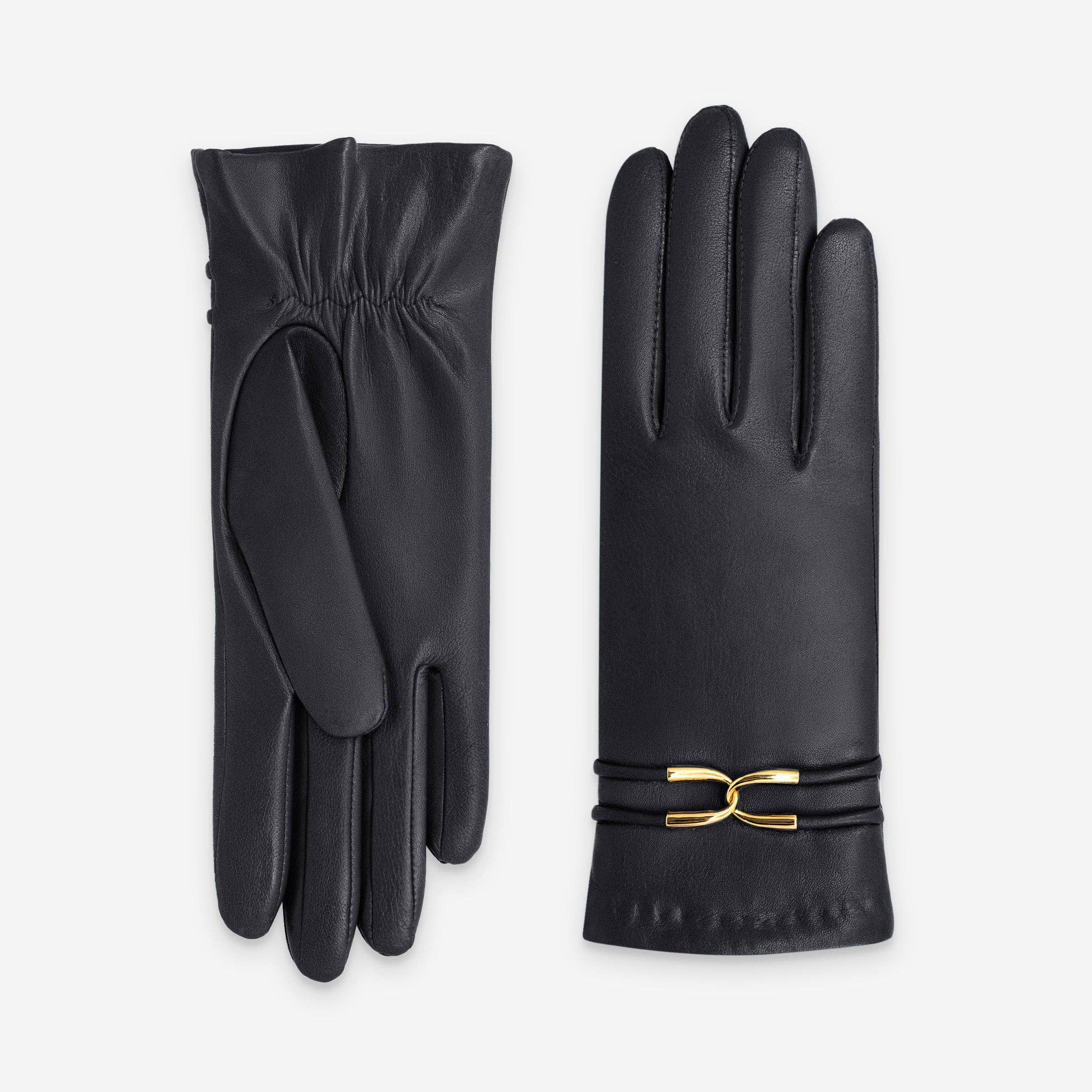 Glove Story - Wholesale Gloves - Women's - Lambskin Leather Gloves–Cashmere,Wool & Nylon Lining–21643CA1